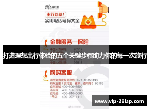 打造理想出行体验的五个关键步骤助力你的每一次旅行