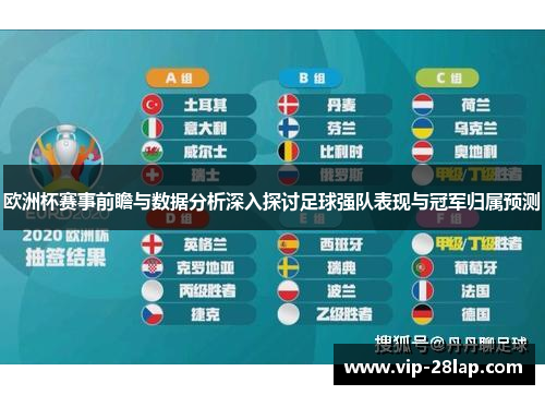 欧洲杯赛事前瞻与数据分析深入探讨足球强队表现与冠军归属预测